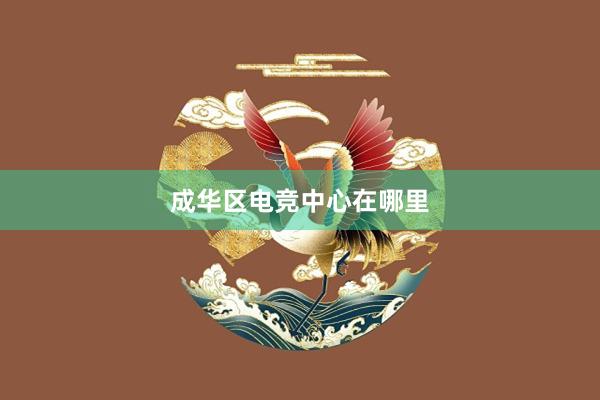 成华区电竞中心在哪里